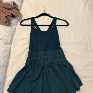 FP Movement by Free People Teal Jumpsuit